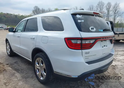 2014 Dodge Durango Limited from USA, damaged, VIN 1C4RDJDG0EC390967